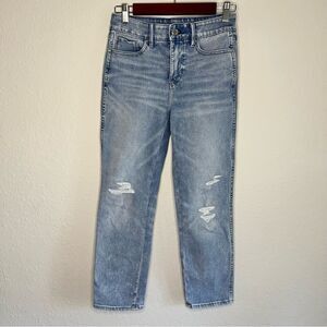 White House Black market straight cropped high-rise jeans 🔥 EUC 🔥 size 0